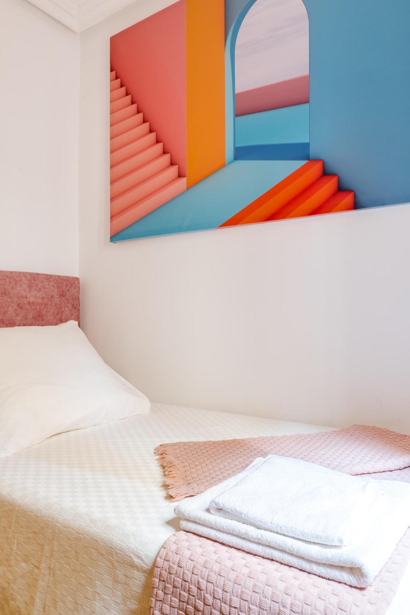Apartamento Confortable Y Funcional En Vallecas Madrid Bagian luar foto