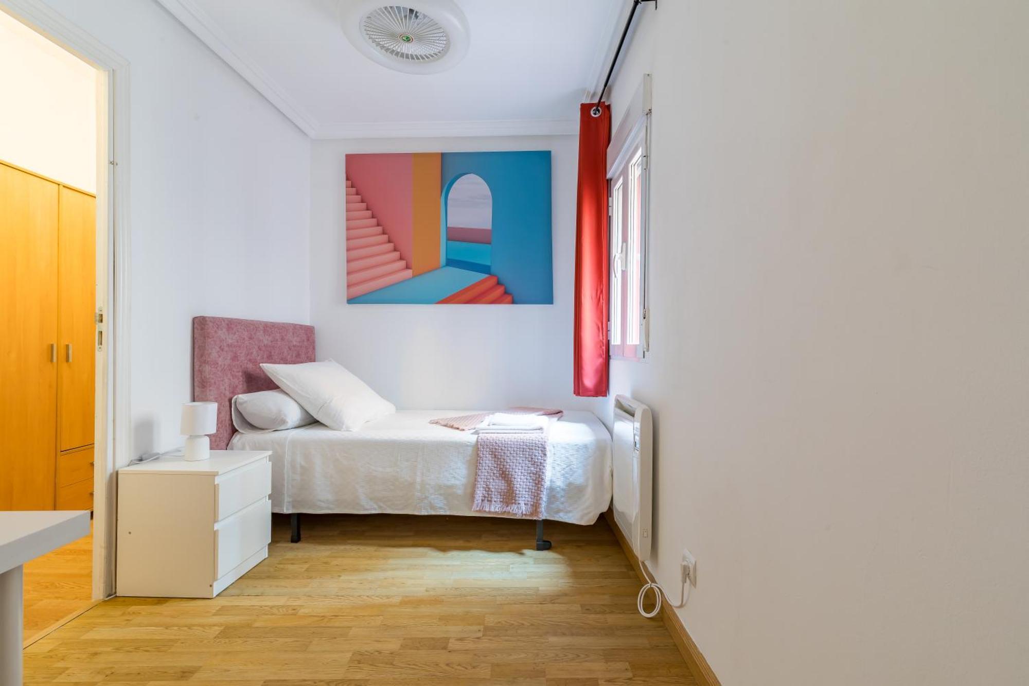 Apartamento Confortable Y Funcional En Vallecas Madrid Bagian luar foto